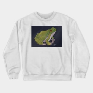 Cute plump frog Crewneck Sweatshirt